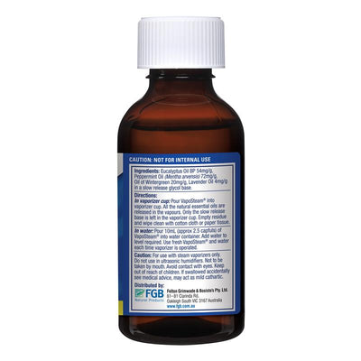 Vicks VapoSteam Double Strength Inhalant 100ml - Eucalyptus & Peppermint