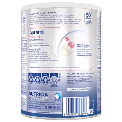 Aptamil Prosyneo Sensitive - Infant Formula for 0-12 Months (900g) - Auzzi Store