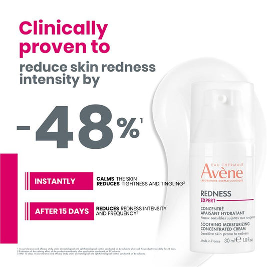 Avene Redness Expert Soothing Moisturising Concentrate - 30ml