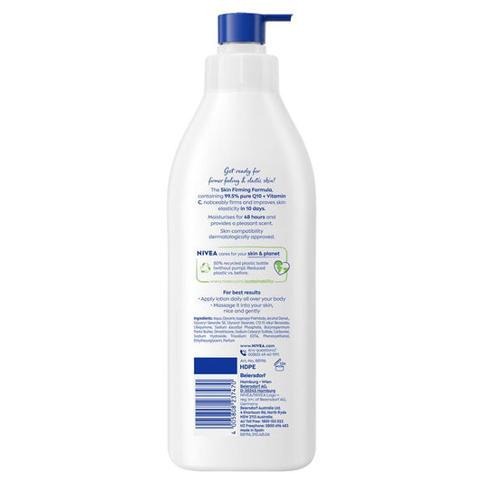 NIVEA Body Firming Lotion Q10 Plus Vitamin C Normal Skin 400ml - Firming and Hydrating Lotion-Auzzi Store