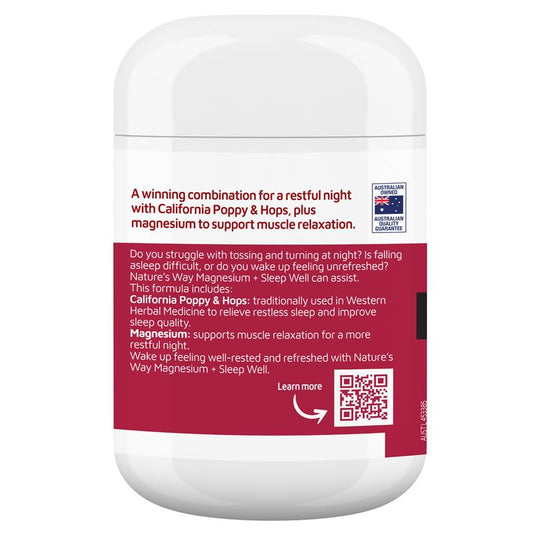 Nature's Way Magnesium Sleep Well – 60 Tablets for Restful Sleep – view 2