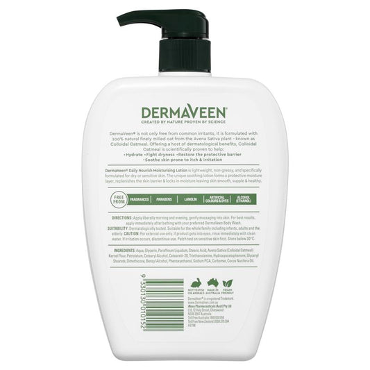 DermaVeen Daily Nourish Moisturising Lotion 1L-Auzzi Store