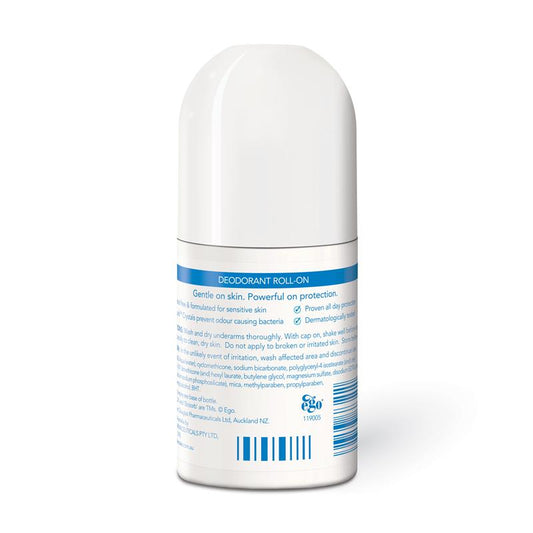 Ego QV Naked Deodorant Roll On 80g - Natural Odour Protection-Auzzi Store