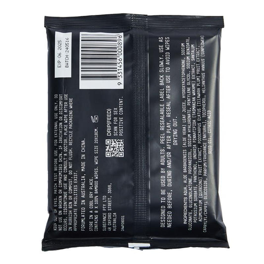 Drip Body Wipes - 8 Pack Pouch – view 2 - Auzzistore