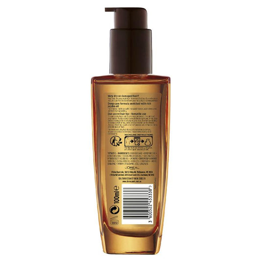 L'Oreal Elvive Extraordinary Treatment Oil Extra Rich - 100ml for Deep Nourishment-Auzzi Store