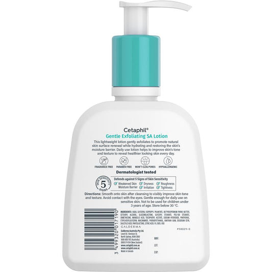 Cetaphil Gentle Exfoliating SA Lotion 236mL - Hydrate and Renew