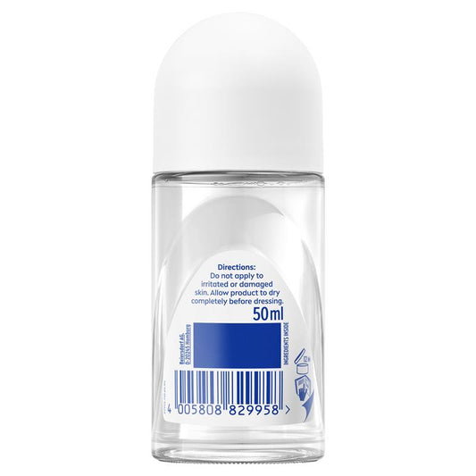 NIVEA Pure Invisible 72H Anti-Residue Roll-On Deodorant 50ml – view 2
