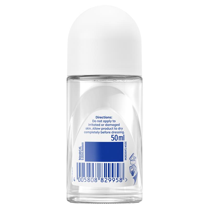 NIVEA Pure Invisible 72H Anti-Residue Roll-On Deodorant 50ml