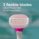 Gillette Venus White Tea 3-Blade Disposable Razor 2-Pack – view 2 - Auzzistore