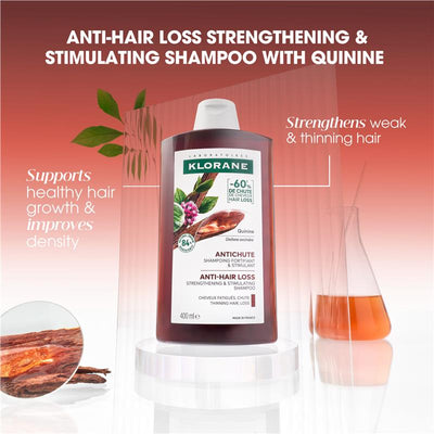 Klorane Strengthening Quinine & Organic Edelweiss Shampoo - 400ml