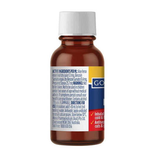 Gold Cross Friars Balsam 25ml - Natural Cold Relief-Auzzi Store