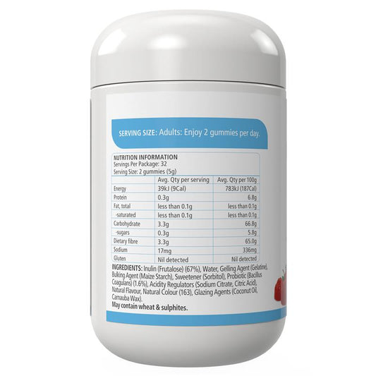 Nature's Way Adult Probiotic + Prebiotic Gummies, 4 Billion, 65 Sugar-Free – view 2 - Auzzistore