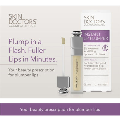 Skin Doctors Instant Lip Plumper 3ml - Fuller, Hydrated Lips