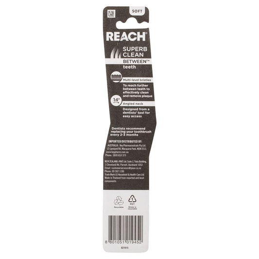 Reach Toothbrush Between Superb Clean Soft - Gentle Plaque Removal-Auzzi Store