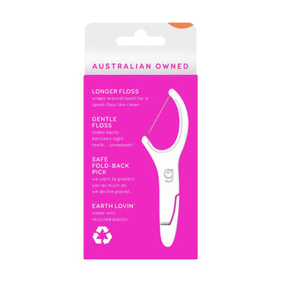 GO2 Dentagenie Smooth Flosspyx Mint 36 Pack - Gentle Dental Care