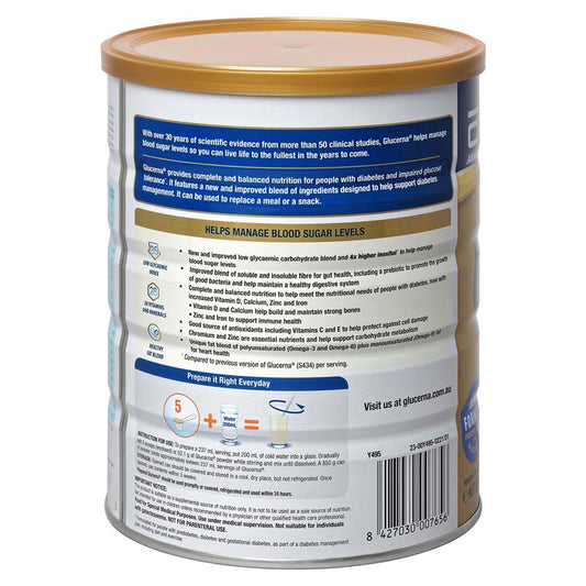 Glucerna Vanilla - 850g Health Shake for Diabetics – view 2