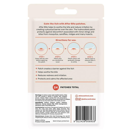 Skin Control After Bite Patches - 24 Pack for Instant Relief – view 2