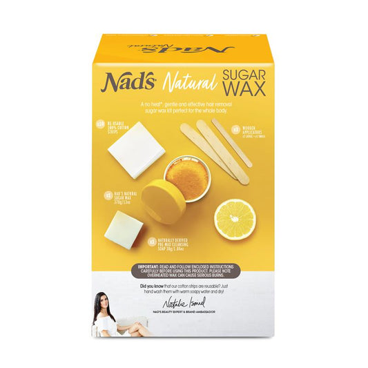 Nad's Natural Sugar Wax 370g - Gentle Hair Removal Solution - Auzzi Store