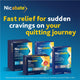 Nicabate Gum 2mg Extra Fresh 100 Pieces - Gentle Smoking Cessation Support – view 3 - Auzzistore
