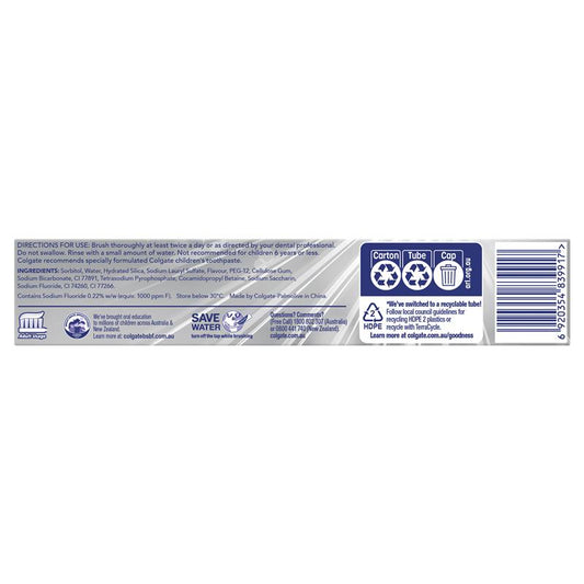 Colgate Advanced Whitening Baking Soda Toothpaste - 180g-Auzzi Store