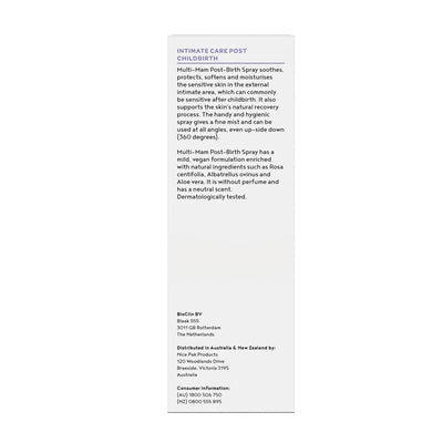 Multi-Mam Post Birth Spray 75ml - Soothing Care for New Mothers