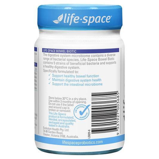 Life-Space Bowel Biotic 20 Billion CFU Probiotic, 60 Capsules – view 2