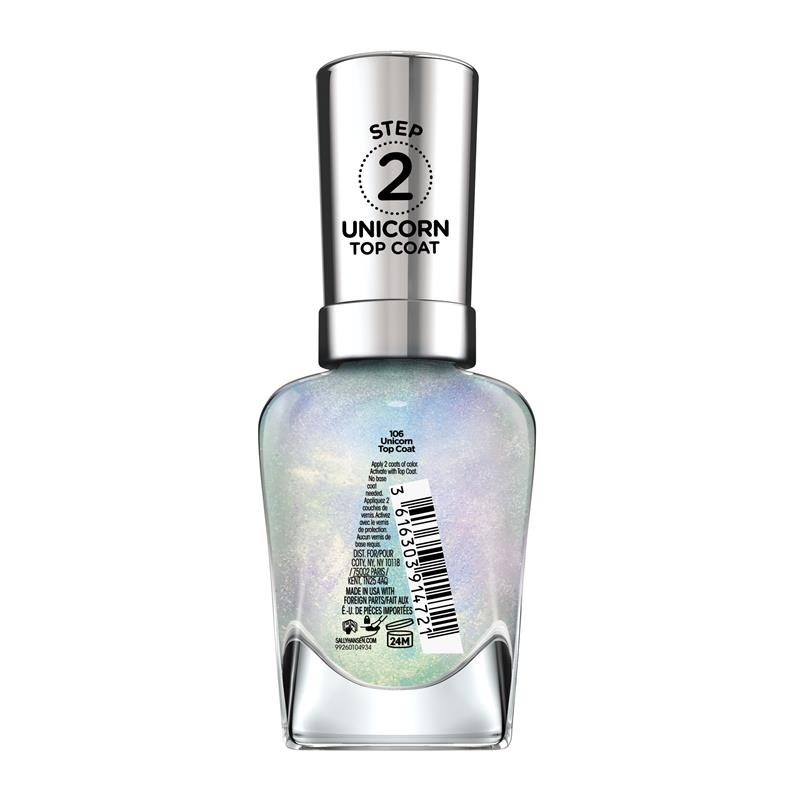 Sally Hansen Miracle Gel Nail Polish Unicorn Top Coat 14.7ml