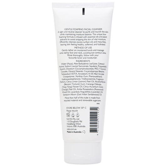 Natio Gentle Foaming Facial Cleanser 100g - Purify and Nourish-Auzzi Store