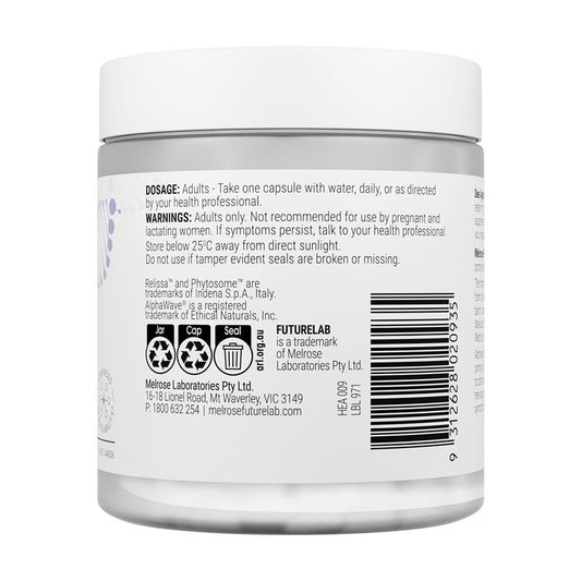 Melrose FutureLab Deep Wave Sleep Booster 30 Capsules - Natural Sleep Support