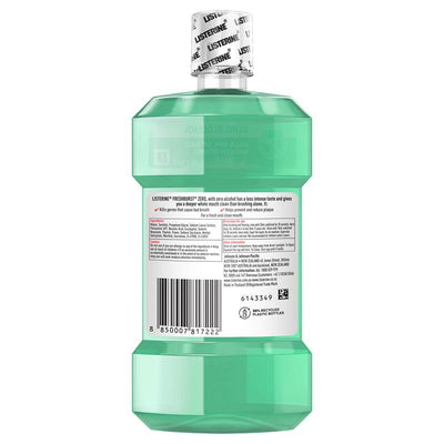 Listerine Mouthwash Freshburst Zero 250ml - Gentle Freshness