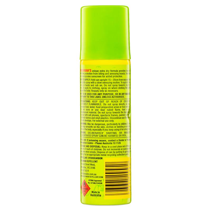 Bushman Plus UV Insect Repellent Aerosol - 50g for All-Day Protection-Auzzi Store