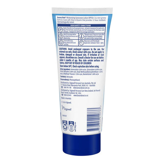 Banana Boat Moisturising Sunscreen Lotion SPF 50+ - 200g