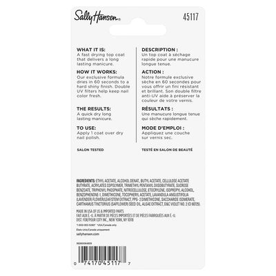 Sally Hansen Insta Dri Anti Chip Top Coat 13ml