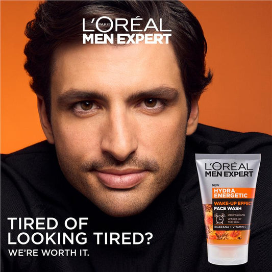 L'Oreal Men Expert Hydra Energetic Wake Up Boost Wash 100mL – view 2 - Auzzistore