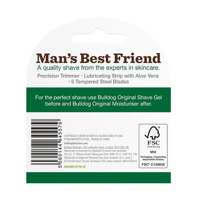 Bulldog Original Steel Blades - 4 Pack
