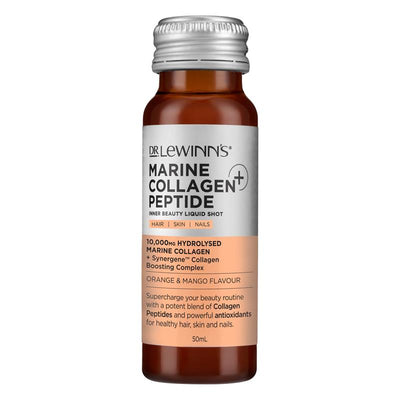 Dr LeWinn's Collagen Inner Beauty Liquid Shot - Orange & Mango - 10 x 50mL