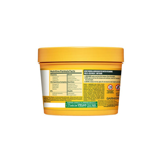 Garnier Fructis Nourishing Banana Hair Food 3-in-1 Mask - 390ml - Auzzi Store