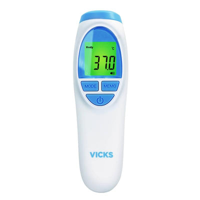 Vicks Non-Contact Forehead 3-In-1 Thermometer - Accurate & Safe