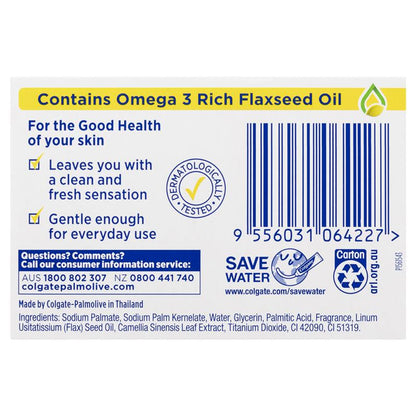 Protex Fresh Antibacterial Bar Soap 90g – 99.9% Bacteria Protection, Flaxseed Oil