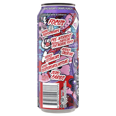 BSc Energy Drink Grape Punch 500ml - Refreshing Energy Boost