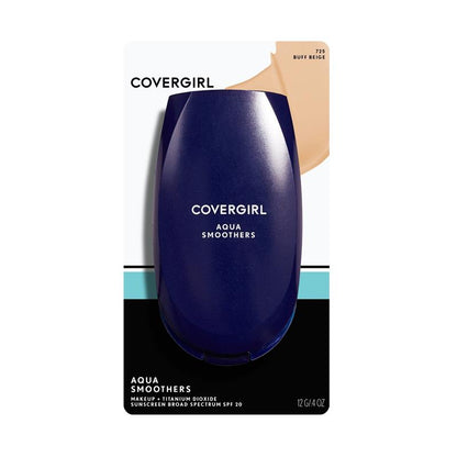 Covergirl Smoothers Aqua Smooth Compact Foundation Makeup Buff Beige