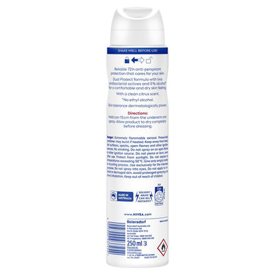 NIVEA Intense Protection 72H Anti-Perspirant Aerosol Deodorant 250ml