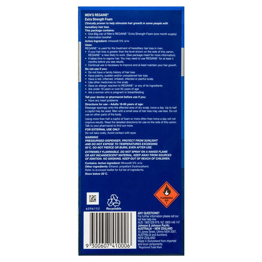 Regaine Men's Extra Strength Minoxidil Foam - 60g-Auzzi Store