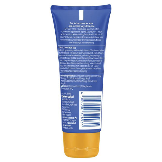 NIVEA Sun Protect & Moisture SPF50+ Sunscreen Lotion 100ml - Ultimate Sun Protection-Auzzi Store