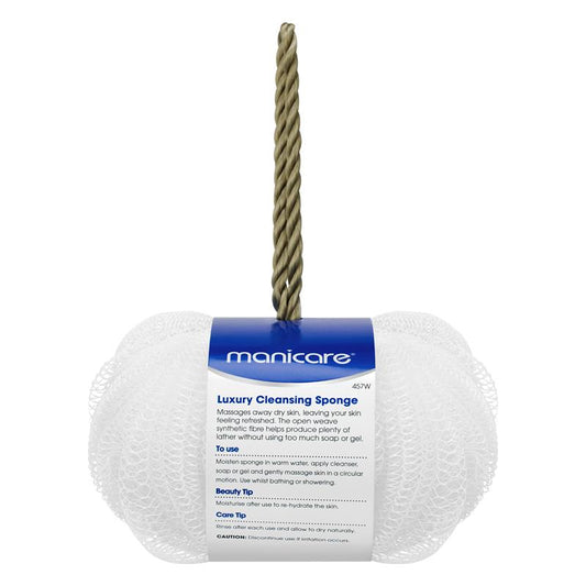 Manicare Body Luxury Cleansing Sponge - Gentle Exfoliation-Auzzi Store
