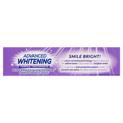 Colgate Advanced Whitening Purple Toothpaste - 120g