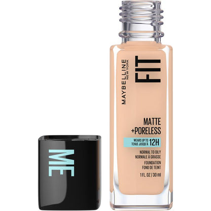Maybelline Fit Me Matte & Poreless Mattifying Liquid Foundation - Nude Beige 125