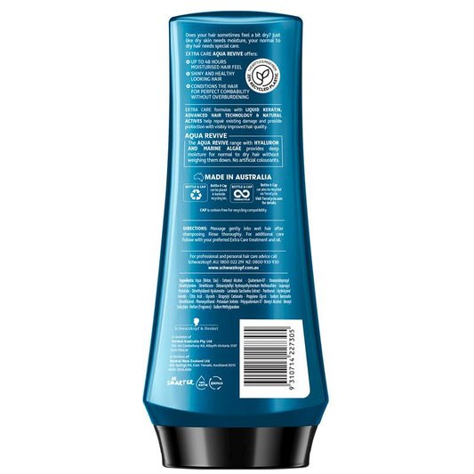 Schwarzkopf Extra Care Aqua Revive Moisturising Conditioner - 400ml – view 2