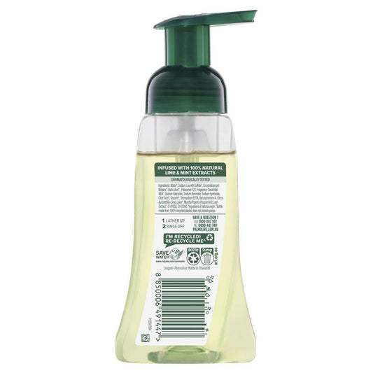 Palmolive Foaming Antibacterial Hand Wash Lime & Mint Pump 250mL - Naturally Clean Hands-Auzzi Store