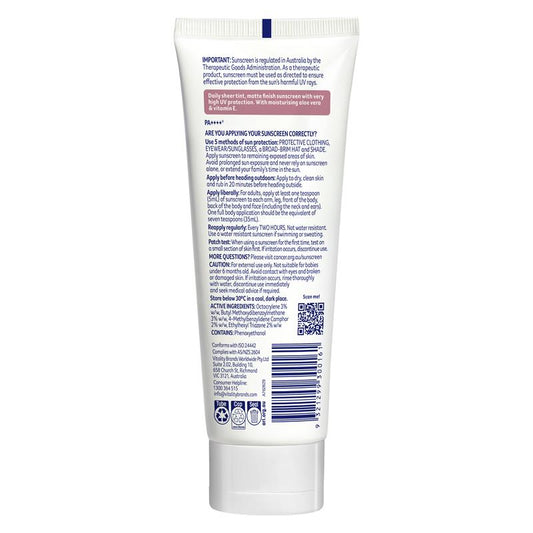 Cancer Council SPF 50+ Day Wear Face Matte Light Tint - 75ml Tube - Auzzi Store